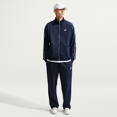 Nike Sportswear Club Men's Oversized Knit Track Jacket. Nike.com